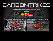 Tablet Screenshot of carbontrikes.com